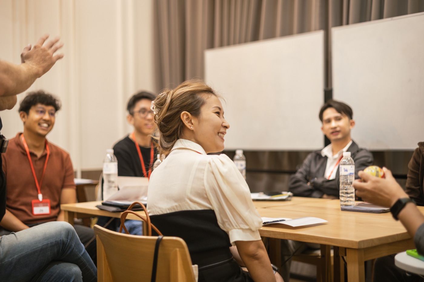 บรรยากาศ Workshop English for Work